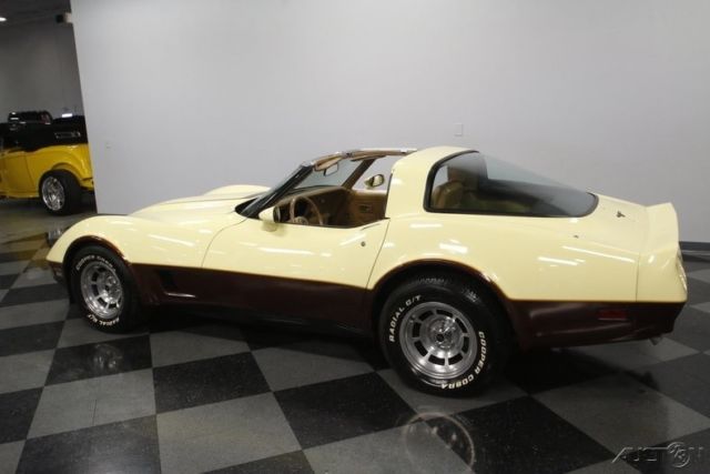 1981 Tan Chevrolet Corvette