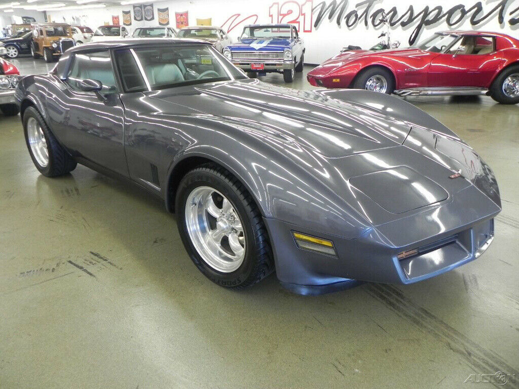 1981 Gray Chevrolet Corvette Coupe
