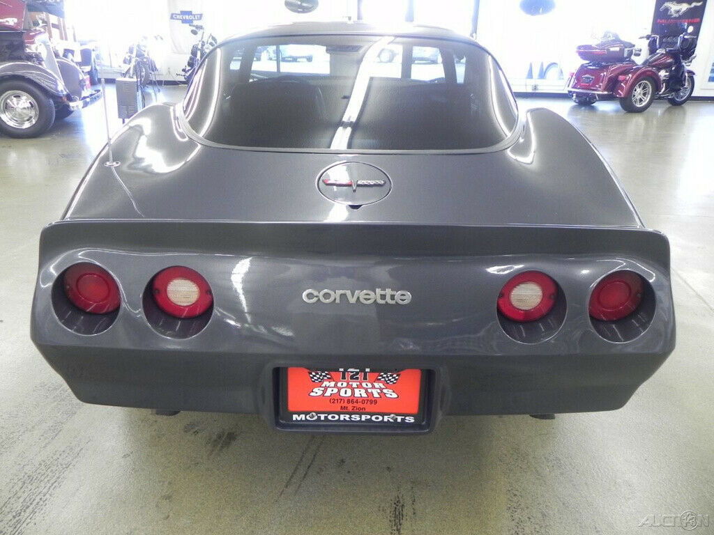 1981 Gray Chevrolet Corvette Coupe