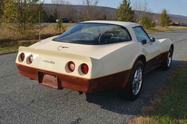1981 Tan Chevrolet Corvette