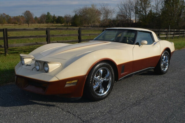 1981 Tan Chevrolet Corvette