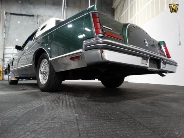 1981 Green Lincoln Mark VI Sedan