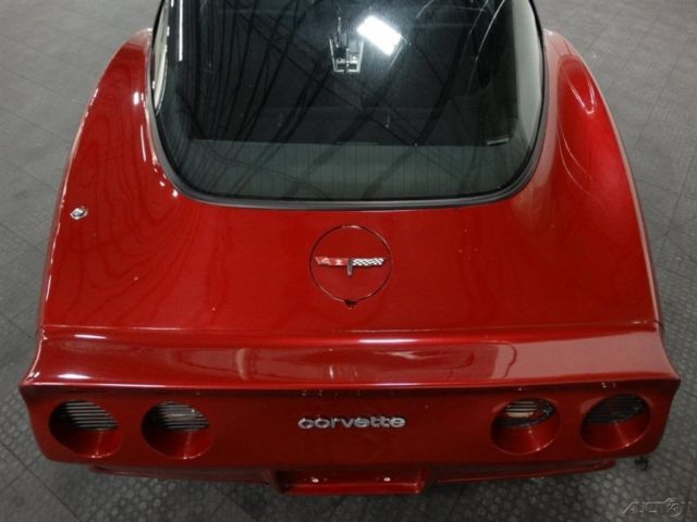 1981 Red Chevrolet Corvette Coupe