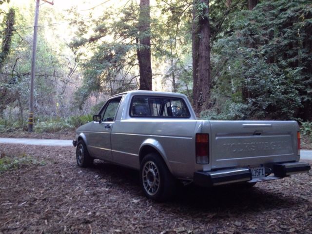 1981 Silver Volkswagen Rabbit Crew Cab Pickup