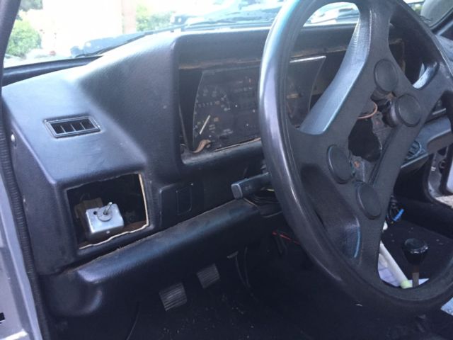 1981 Silver Volkswagen Rabbit Crew Cab Pickup