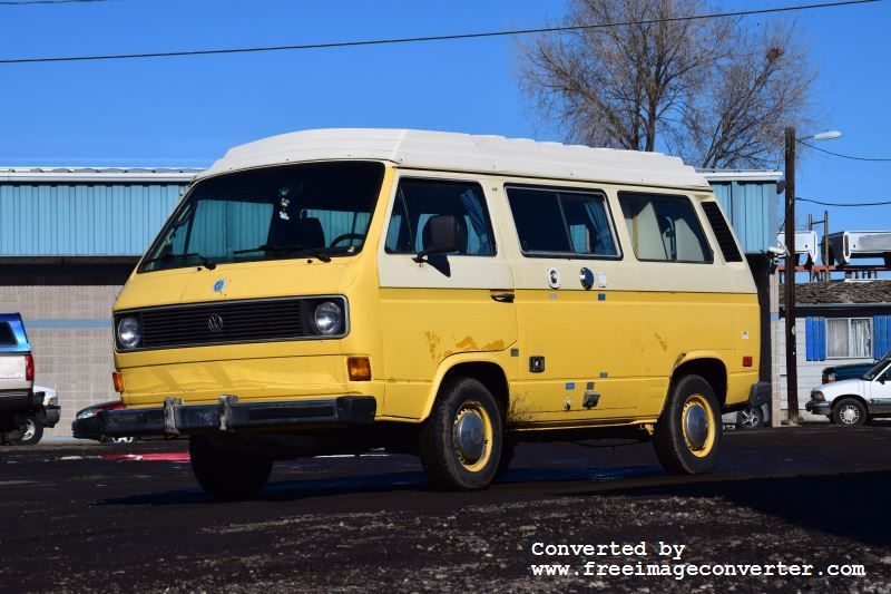 1981 Yellow and Tan Volkswagen Other Wagon