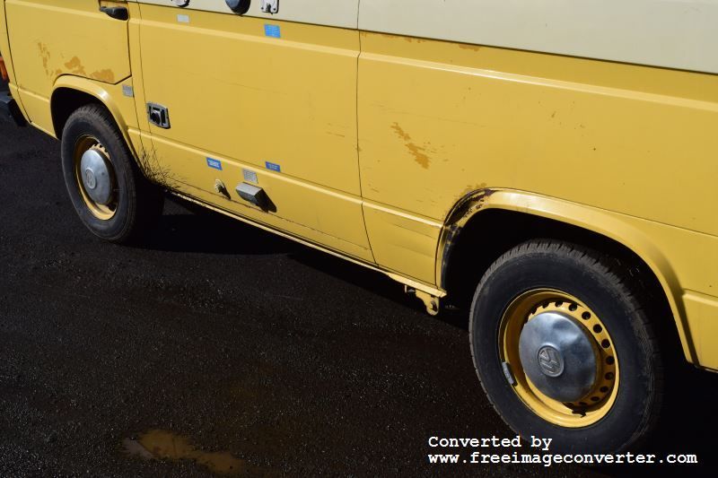 1981 Yellow and Tan Volkswagen Other Wagon
