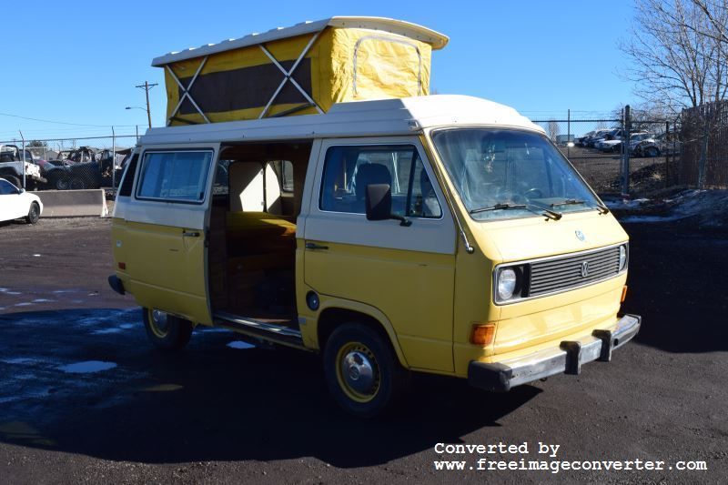 1981 Yellow and Tan Volkswagen Other Wagon