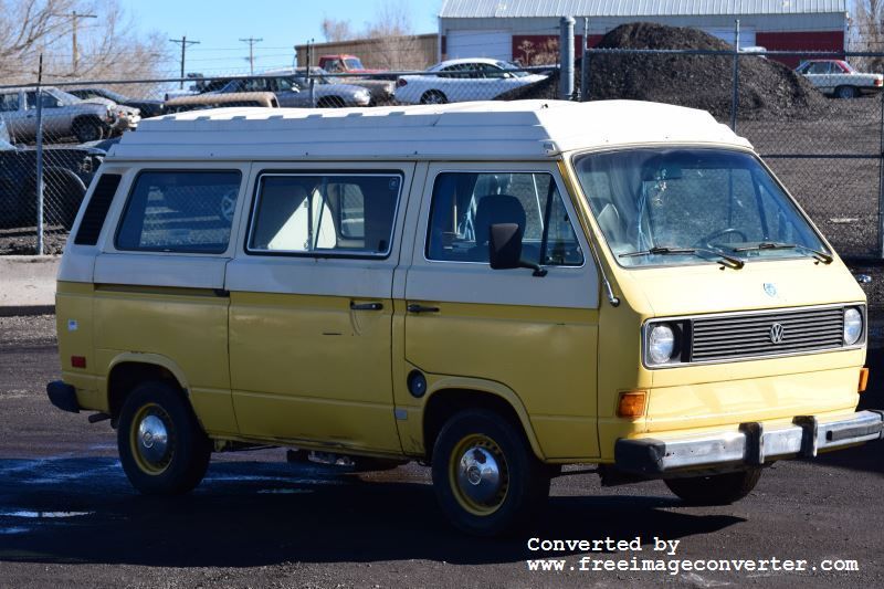 1981 Yellow and Tan Volkswagen Other Wagon