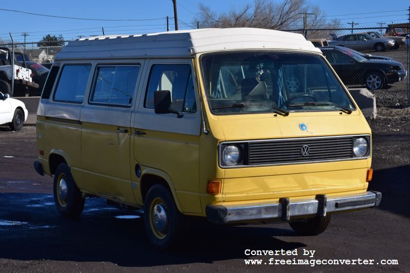 1981 Yellow and Tan Volkswagen Other Wagon