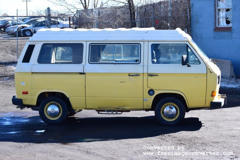 1981 Yellow and Tan Volkswagen Other Wagon