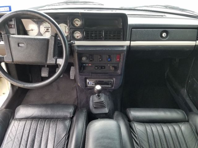 1981 White Volvo 240 Coupe