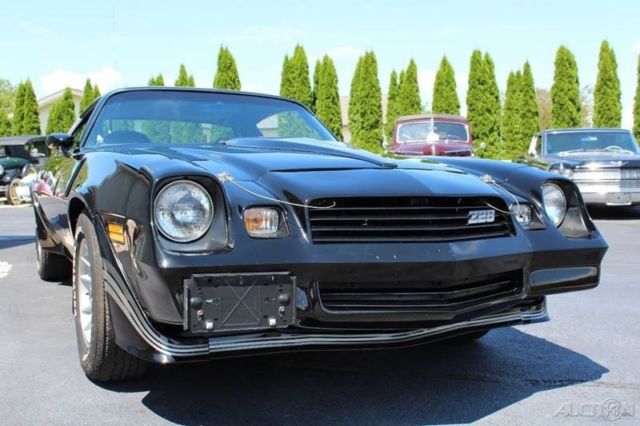 1981 Black Chevrolet Camaro
