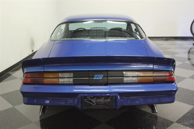 1981 Blue Chevrolet Camaro