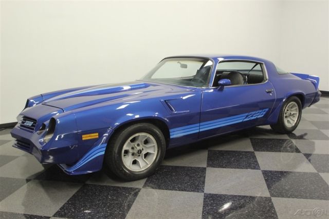 1981 Blue Chevrolet Camaro