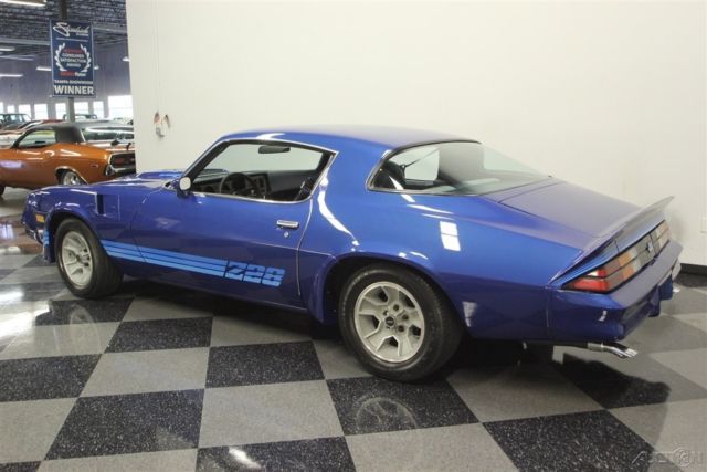 1981 Blue Chevrolet Camaro