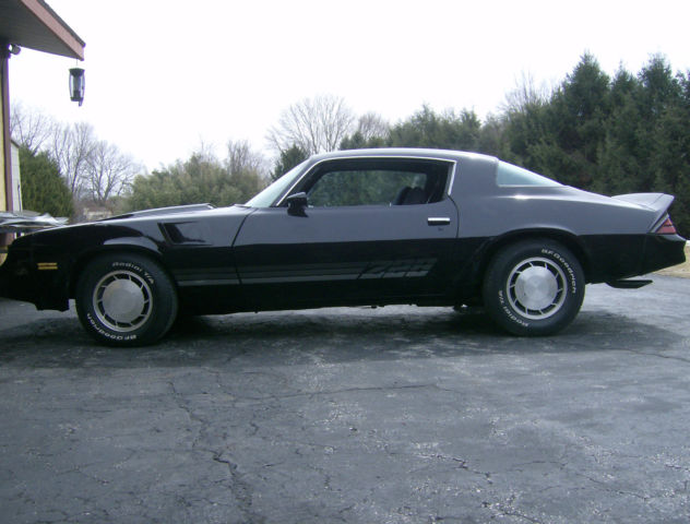 1981 Black Chevrolet Camaro