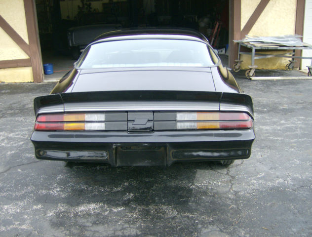 1981 Black Chevrolet Camaro