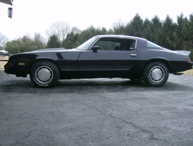 1981 Black Chevrolet Camaro
