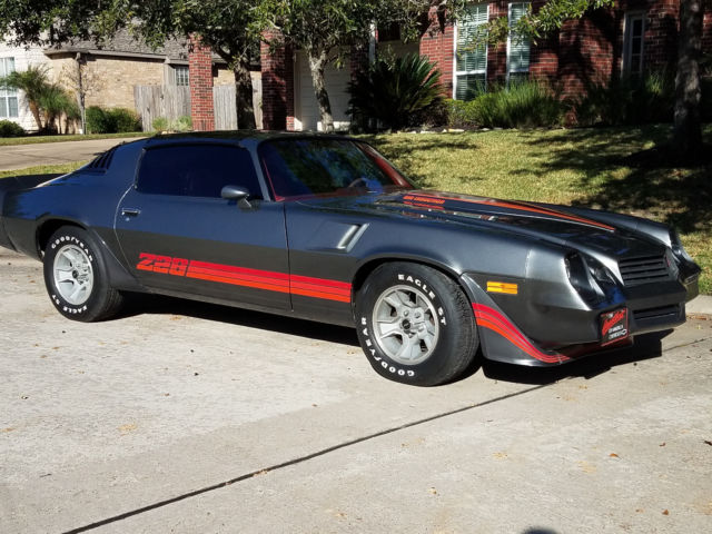 1981 Gray Chevrolet Camaro Coupe