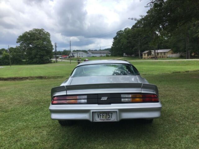 1981 Silver Chevrolet Camaro Coupe