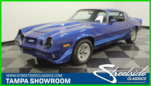 1981 Blue Chevrolet Camaro