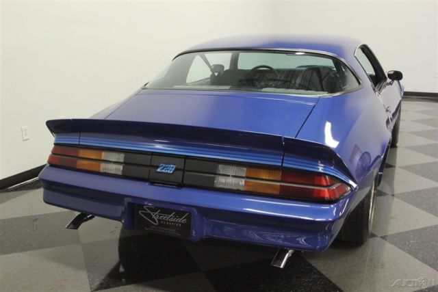 1981 Blue Chevrolet Camaro