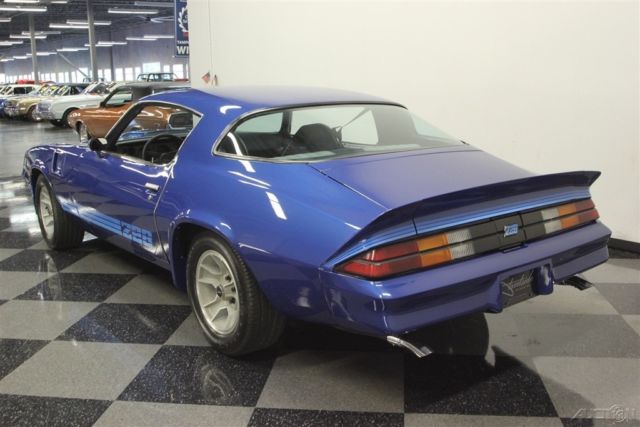 1981 Blue Chevrolet Camaro