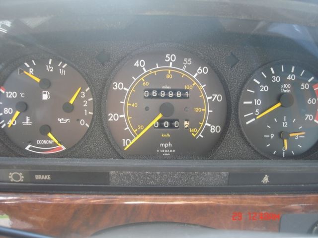 1982 Blue Mercedes-Benz 300-Series Coupe