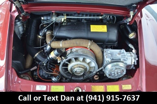 1982 Red Porsche 911 Coupe