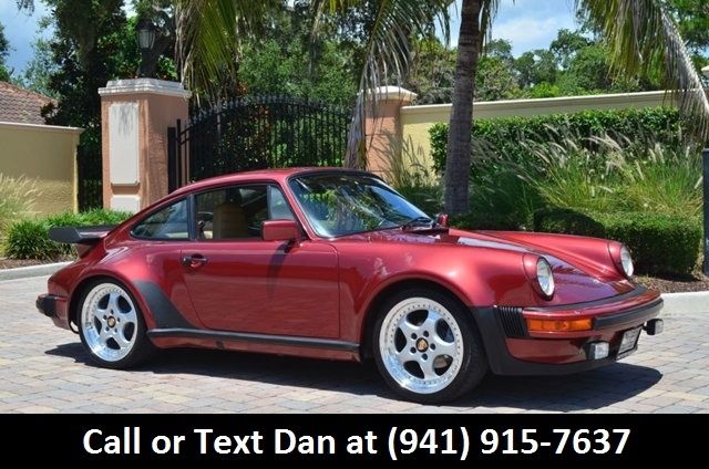 1982 Red Porsche 911 Coupe