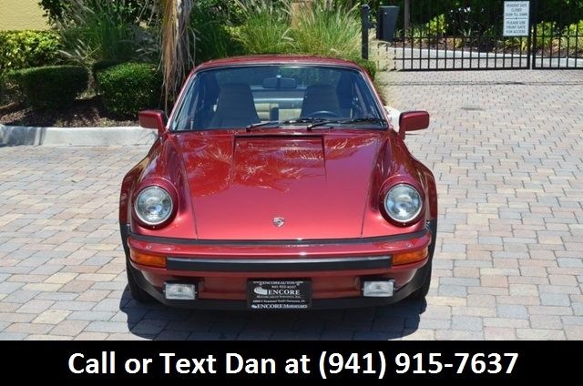 1982 Red Porsche 911 Coupe