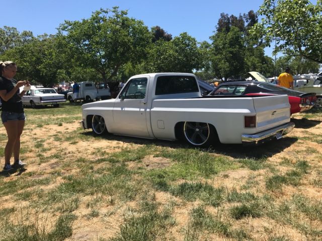 1982 White Chevrolet C-10
