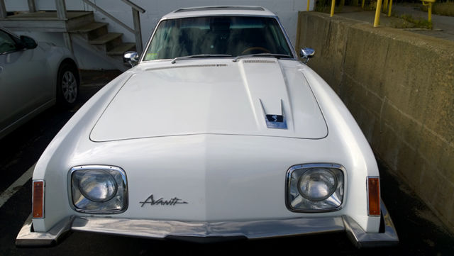 1982 White Studebaker Avanti II Coupe
