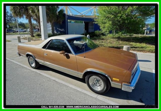 1982 Brown Chevrolet El Camino