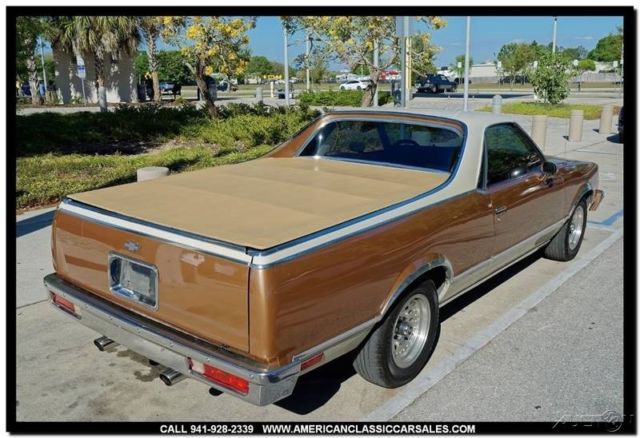 1982 Brown Chevrolet El Camino