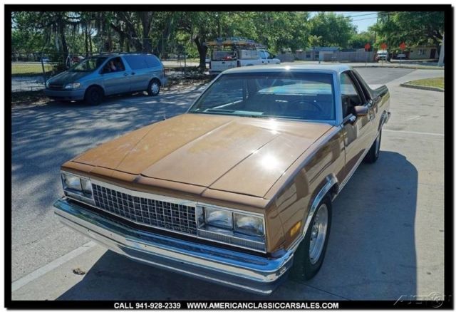 1982 Brown Chevrolet El Camino