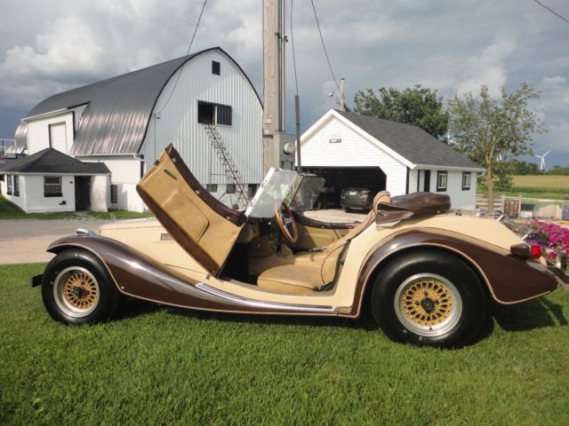 1982 yellow brown Ford Bernardi Convertible