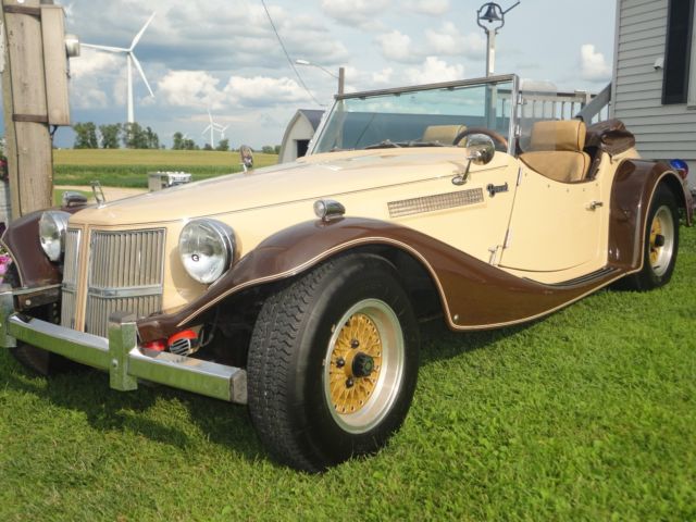 1982 yellow brown Ford Bernardi Convertible