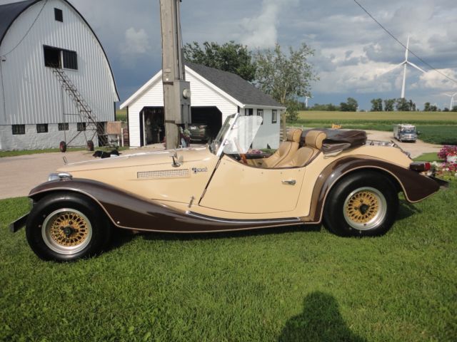 1982 yellow brown Ford Bernardi Convertible