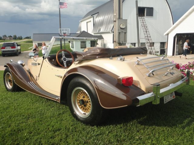 1982 yellow brown Ford Bernardi Convertible
