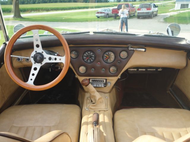 1982 yellow brown Ford Bernardi Convertible