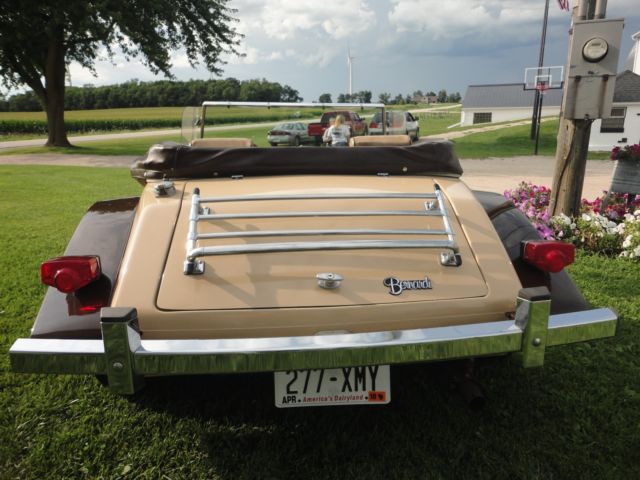 1982 yellow brown Ford Bernardi Convertible