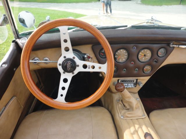 1982 yellow brown Ford Bernardi Convertible