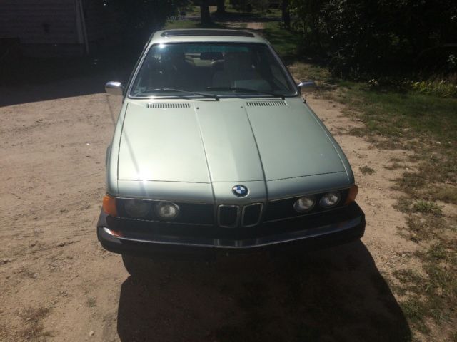 1982 Green BMW 6-Series Coupe
