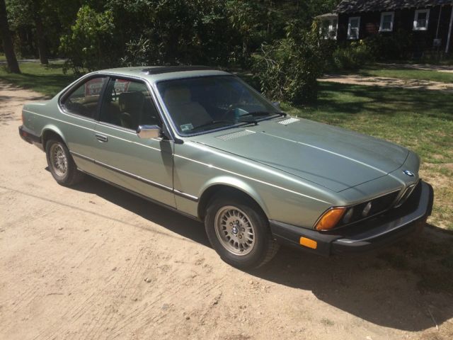 1982 Green BMW 6-Series Coupe