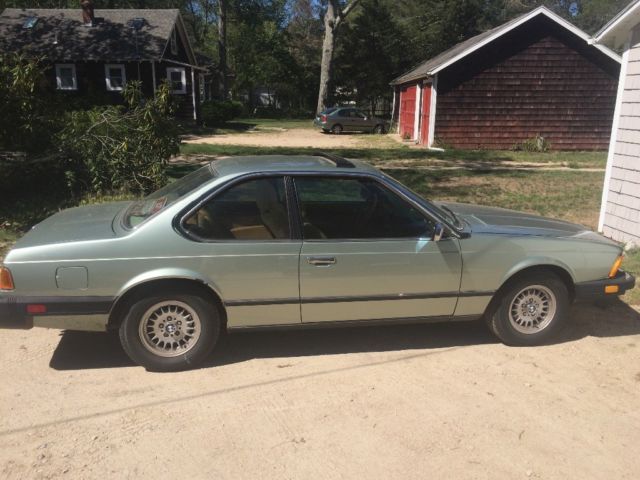1982 Green BMW 6-Series Coupe