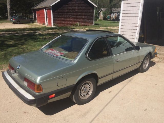 1982 Green BMW 6-Series Coupe