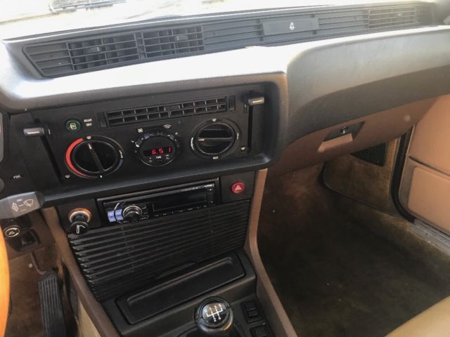 1982 Green BMW 6-Series Coupe