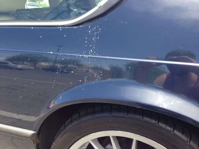 1982 Blue BMW 6-Series Coupe